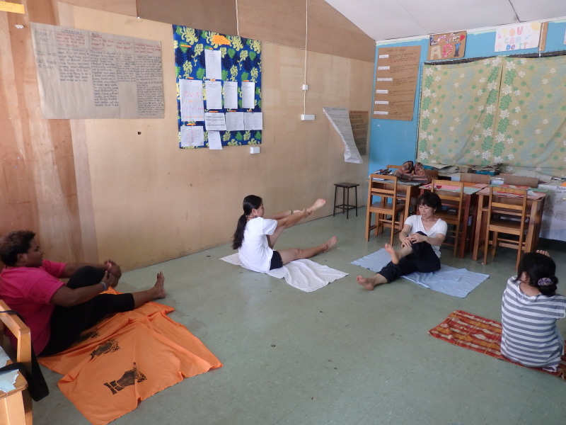 Pilates Class by Natsumi’s Mum & FIJI DAY