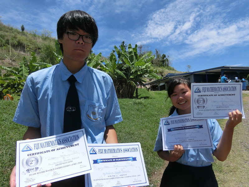 【Ba Pro】フィジー数学大会に出場!
